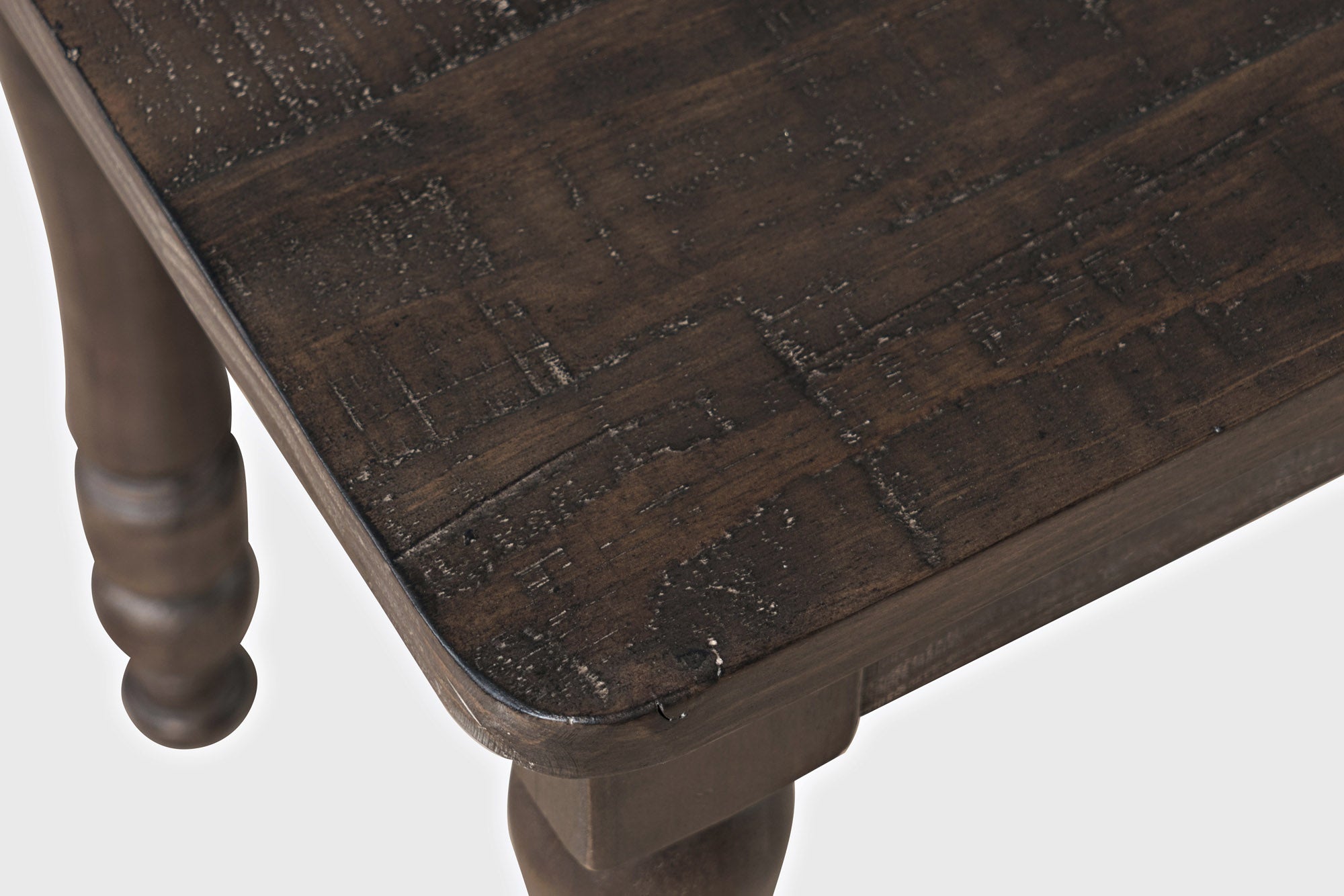 54" Rustic Reclaimed Pine Dining Bench