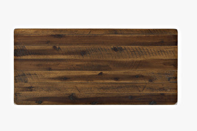 Artisan's Fusion Rustic Distressed Solid Wood Accent Chest, Dakota Oak