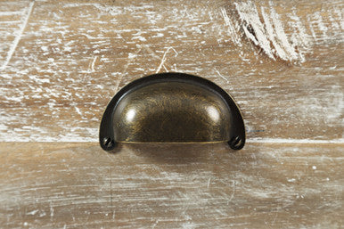 Artisan's Fusion Distressed Solid Wood Chairside Table