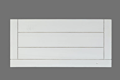 Rustic Distressed Solid Wood Accent Chest, Distressed Weathered White