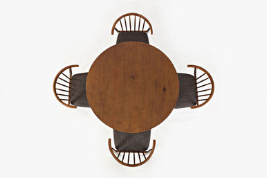 Malmo 5-Piece Mid-Century Modern Dining Set