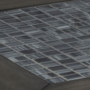 Ornate Sofa 48" Sofa Table with Mosaic Tile Inlay