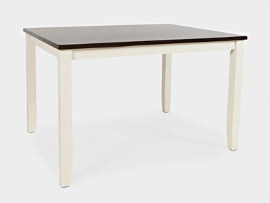 Poppy Drive 4-Piece Solid Wood Off-White Dining Set