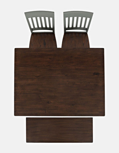 Poppy Drive Farmhouse 4-Piece Grey Counter Height Dining Set