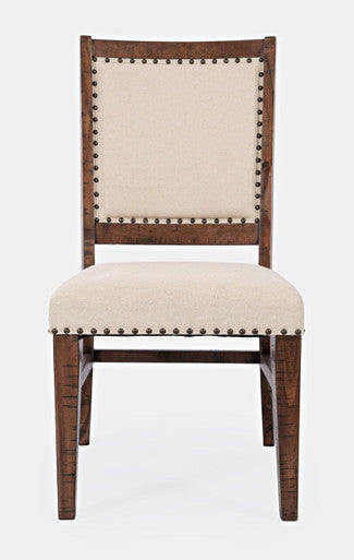 Vista Transitional Upholstered Side Chairs (Set of 2)