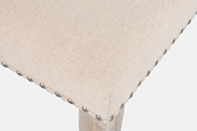 Vista Transitional 52" Backless Upholstered Dining Bench