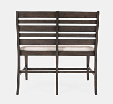 Crossroad 42" Contemporary Upholstered Counter Bench