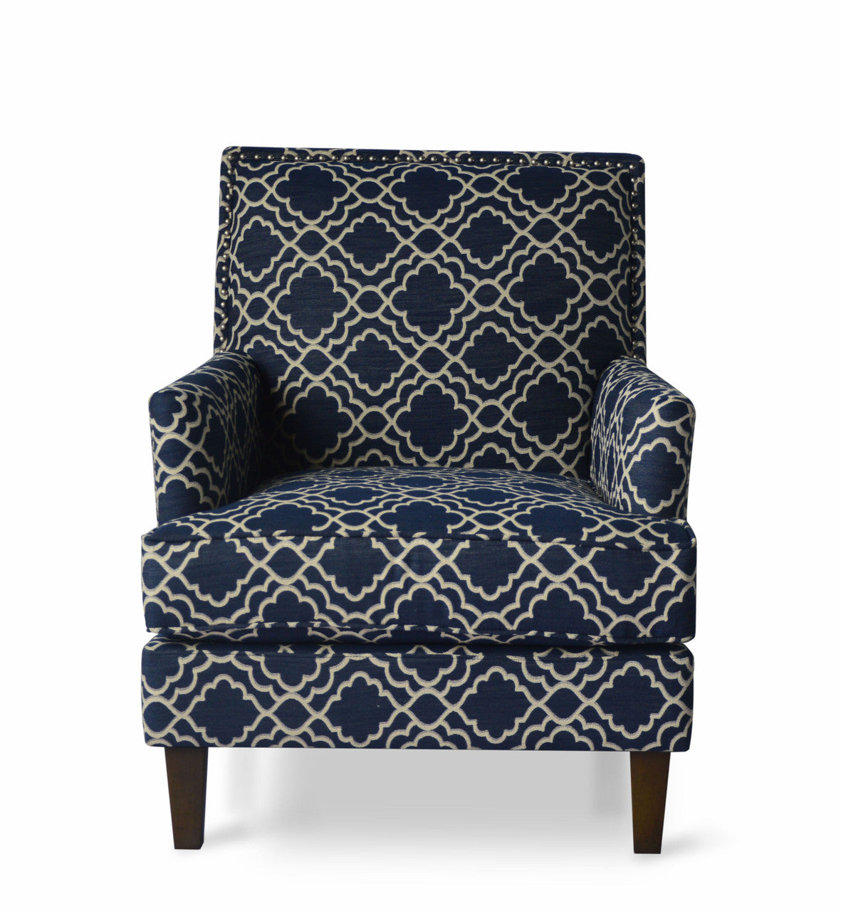 Asbrey Geometric Upholstered Accent Chair