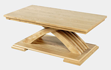 Garland Contemporary 48" Curved Base Coffee Table