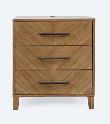 Eloquence Contemporary Modern 28" USB Charging Nightstand