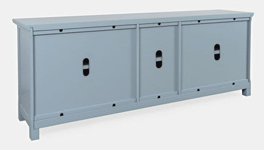 Bella 86" Luxury Mirrored Sideboard Storage Cabinet