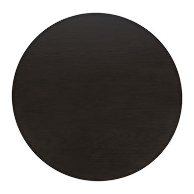 Rush Modern Round Layered Coffee Table with Caster Wheels
