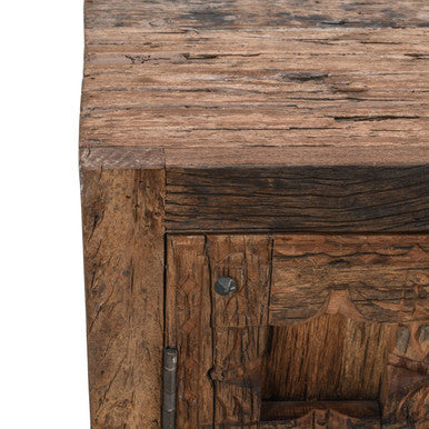 Colton 71" Solid Wood Four-Door Accent Sideboard Cabinet
