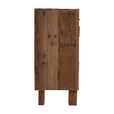 Colton 71" Solid Wood Four-Door Accent Sideboard Cabinet