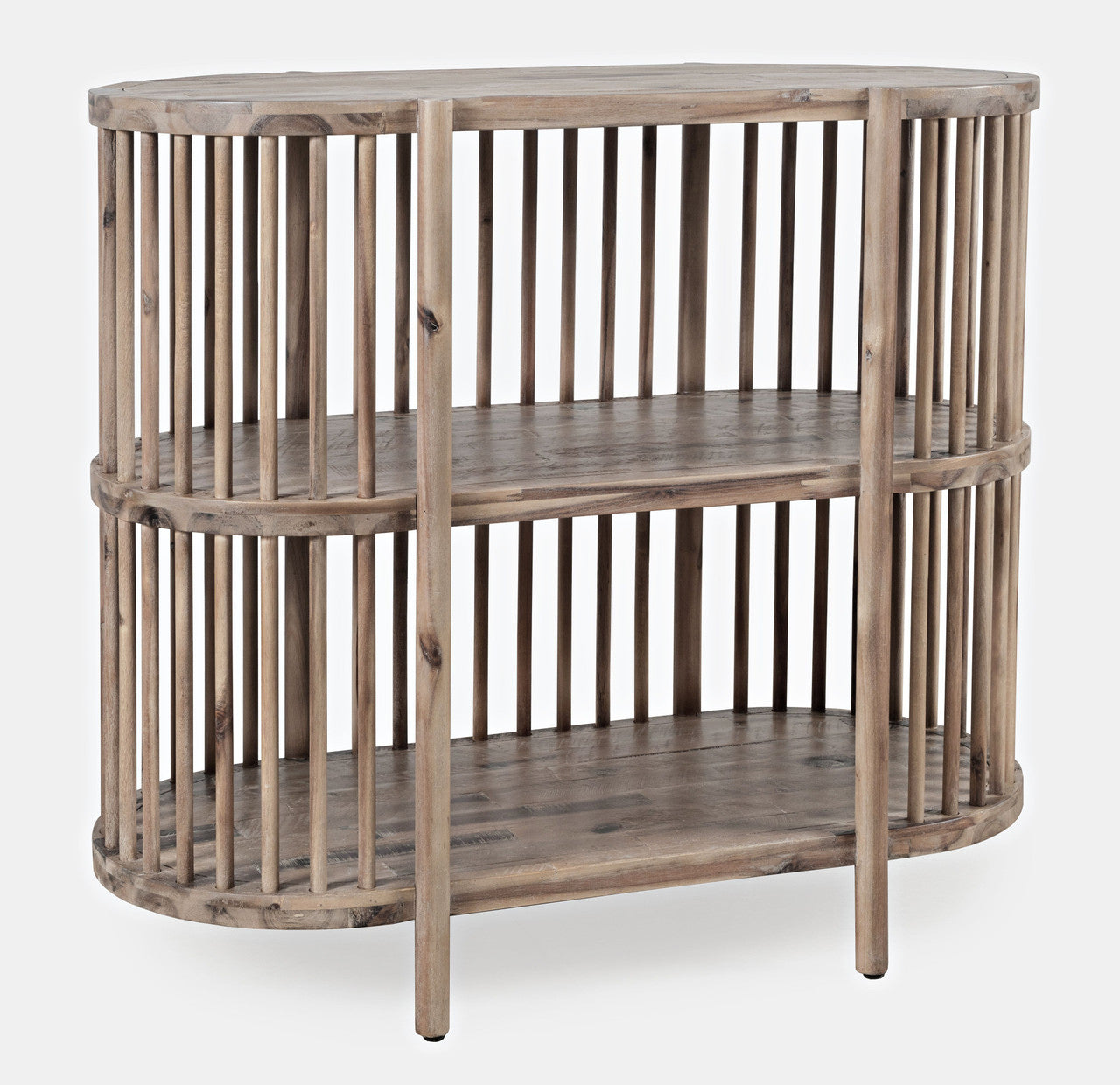 Frenzy Mid-Century Modern 36" Storage Console Accent Table