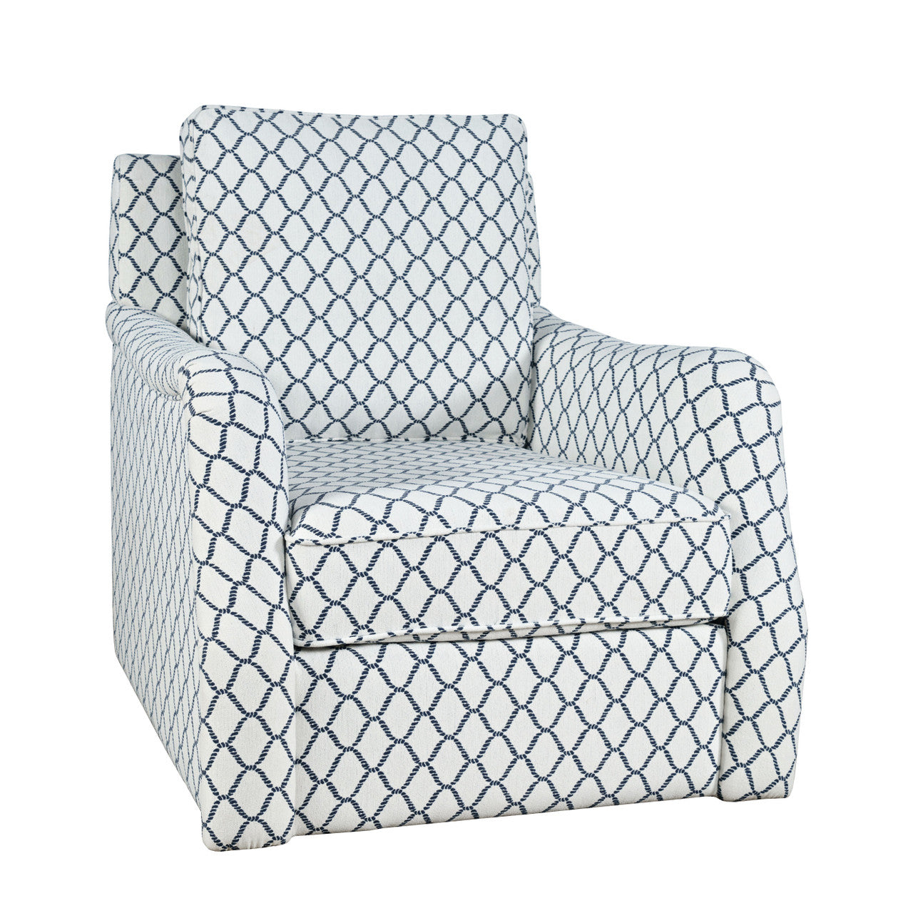 Eastview Contemporary Upholstered Swivel Accent Chair