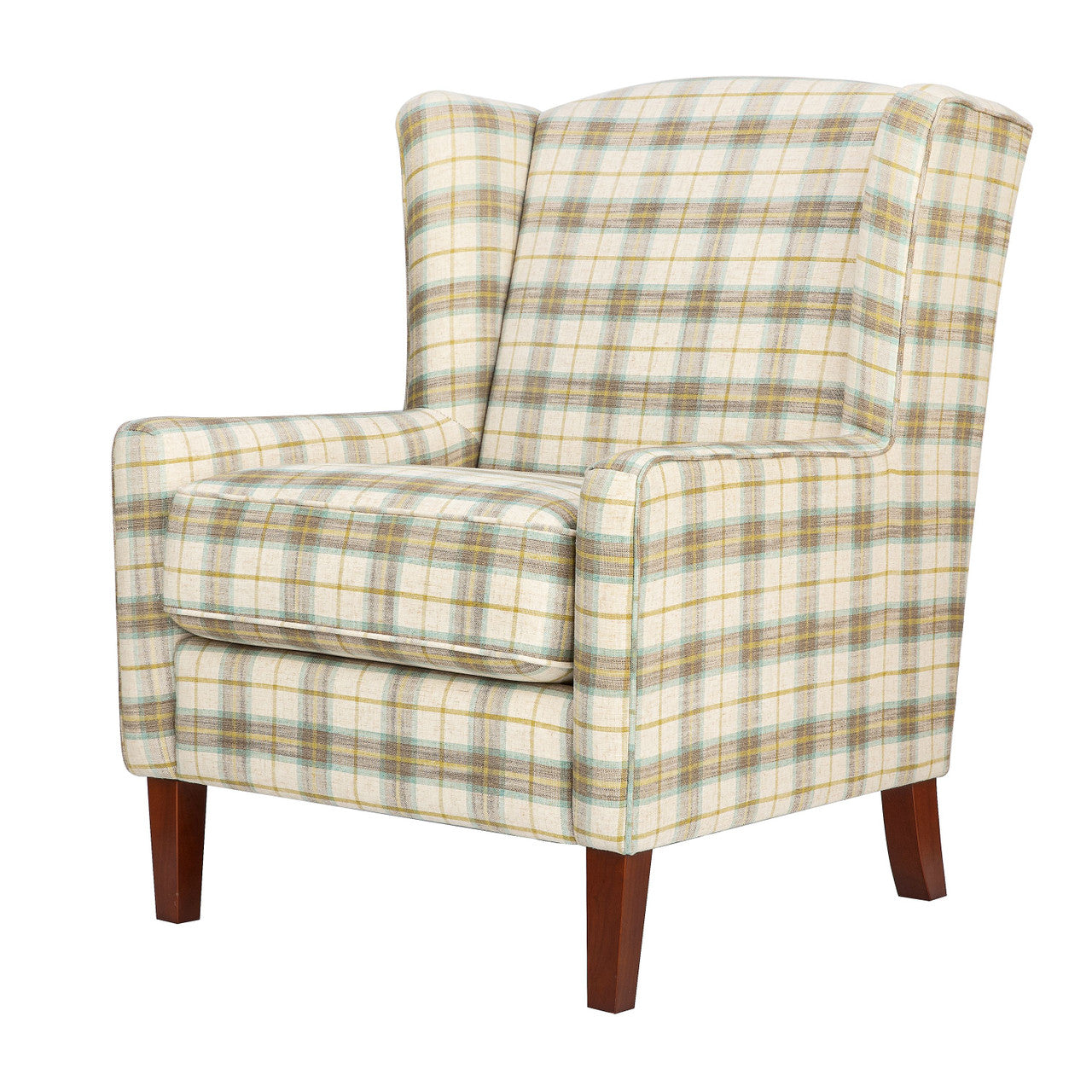 Thomas Vintage Classic Wingback Upholstered Accent Chair