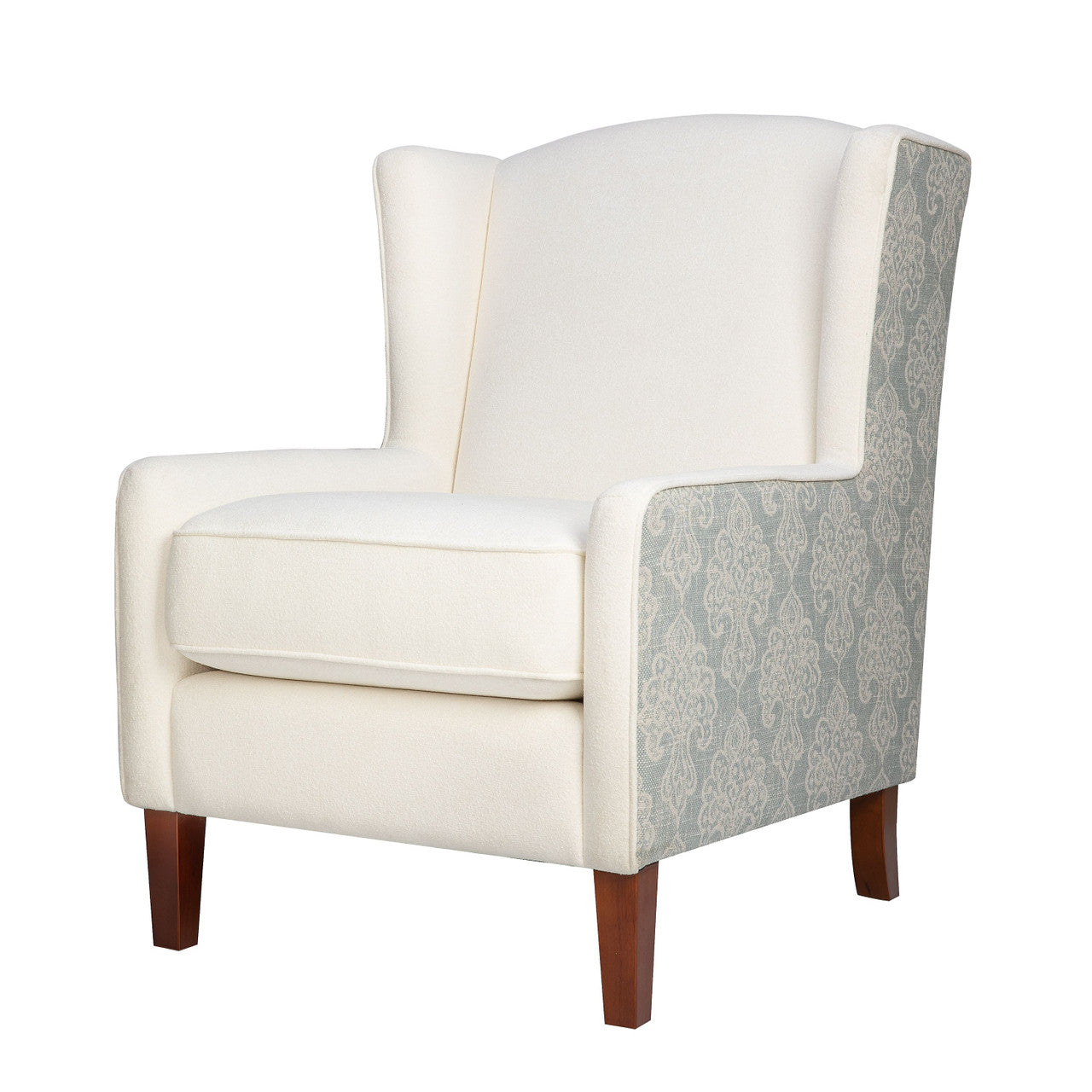 Thomas Vintage Classic Wingback Upholstered Accent Chair