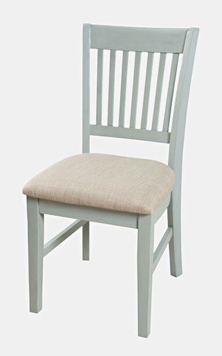 Artisan Slat-Back Upholstered Desk Chair