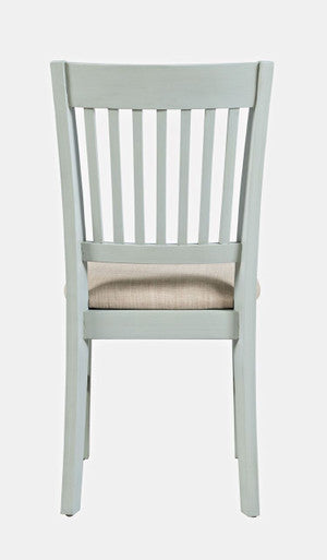 Artisan Slat-Back Upholstered Desk Chair