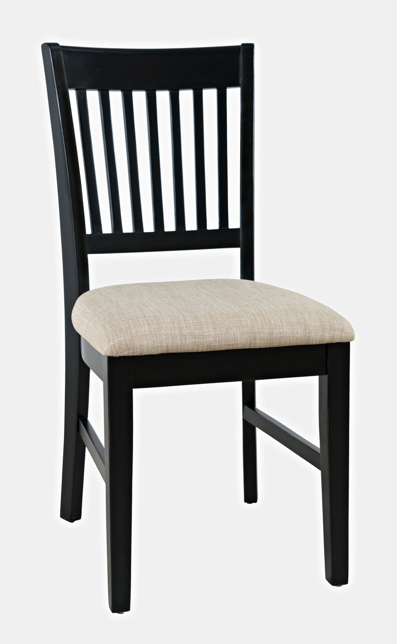 Artisan Slat-Back Upholstered Desk Chair