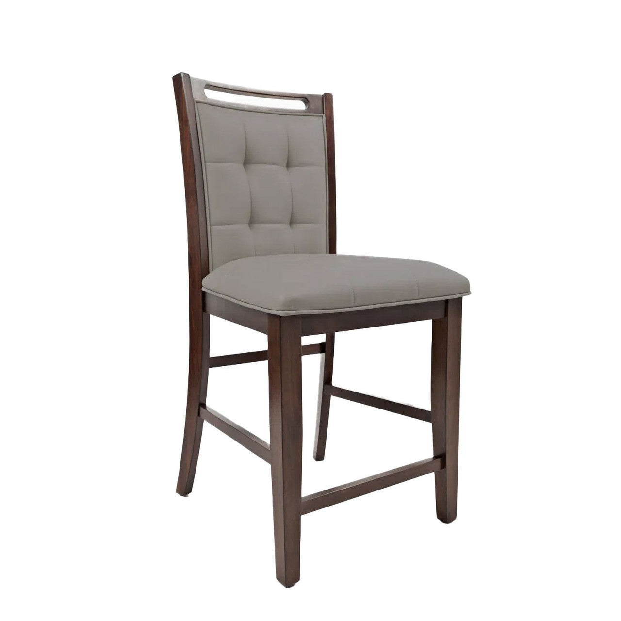 Manchester Contemporary Upholstered Counter Stools (Set of 2)