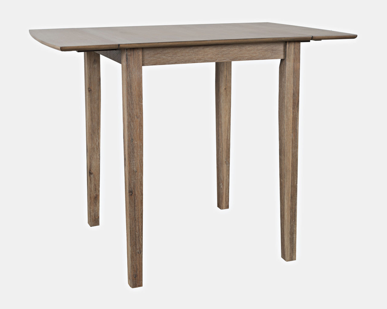 Tidal Dawn Wire-Brushed Counter Height Drop-Leaf Dining Table
