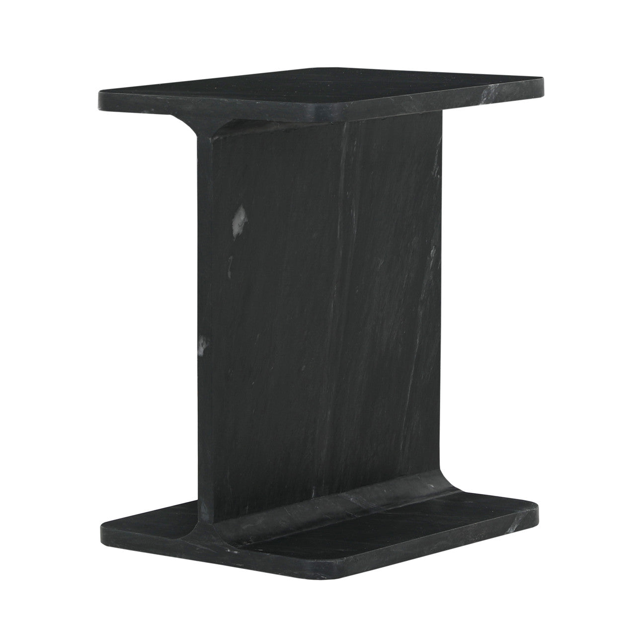 Henry Luxury Genuine Solid Marble Icon End Table