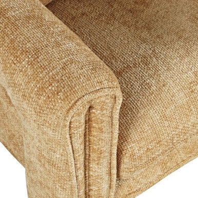 Aspen Upholstered Vintage Accent Armchair with Pillow