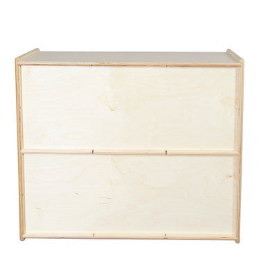 Contender 12-Cubby Storage Unit with Colorful Bins- RTA