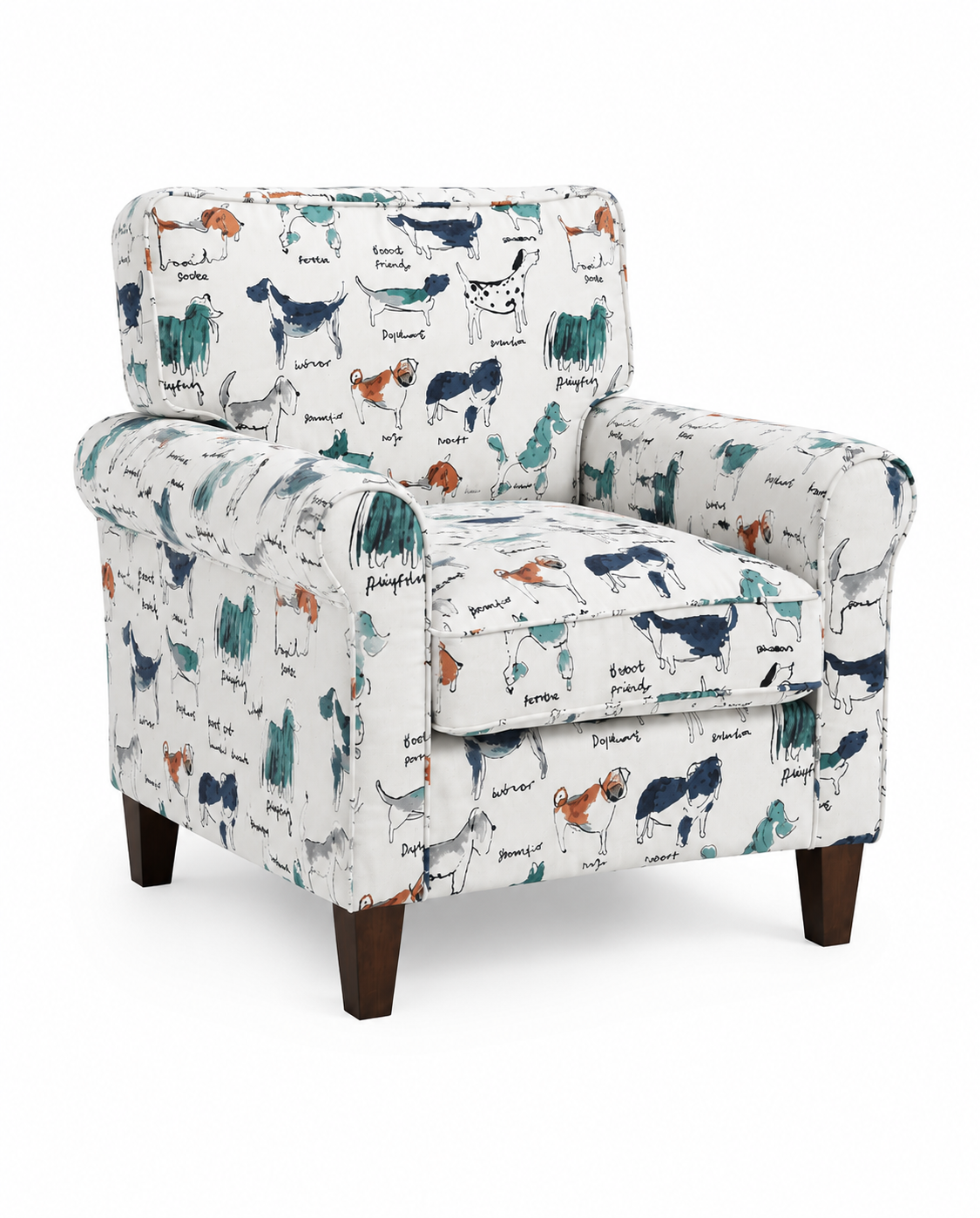 Baxter Puppy Upholstered Classic Accent Chair