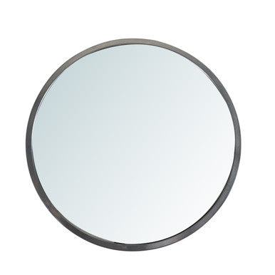 RRI Goods Silver Mirror Top Accent Nesting Table Set of 2