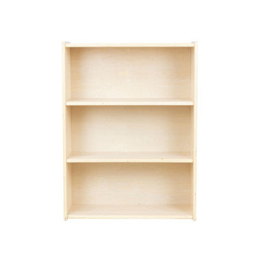 RRI Goods Montessori Birch Wood Folding Bookcase with Casters