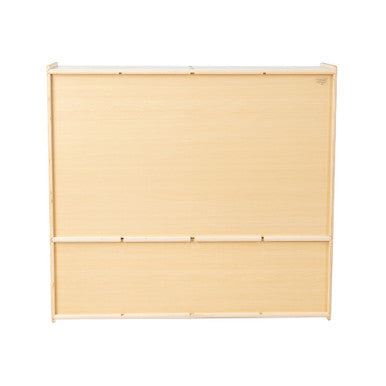 4-Section Coat Locker with Bench & Cubby Storage