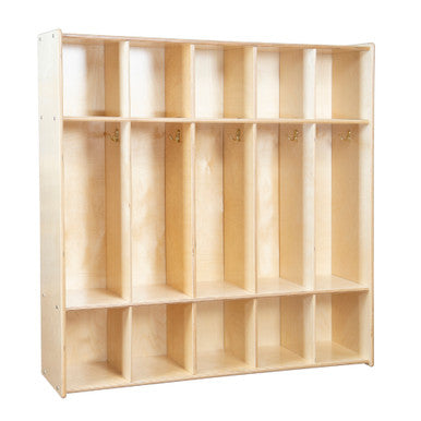 RRI Goods 5 Section Montessori Coat Locker