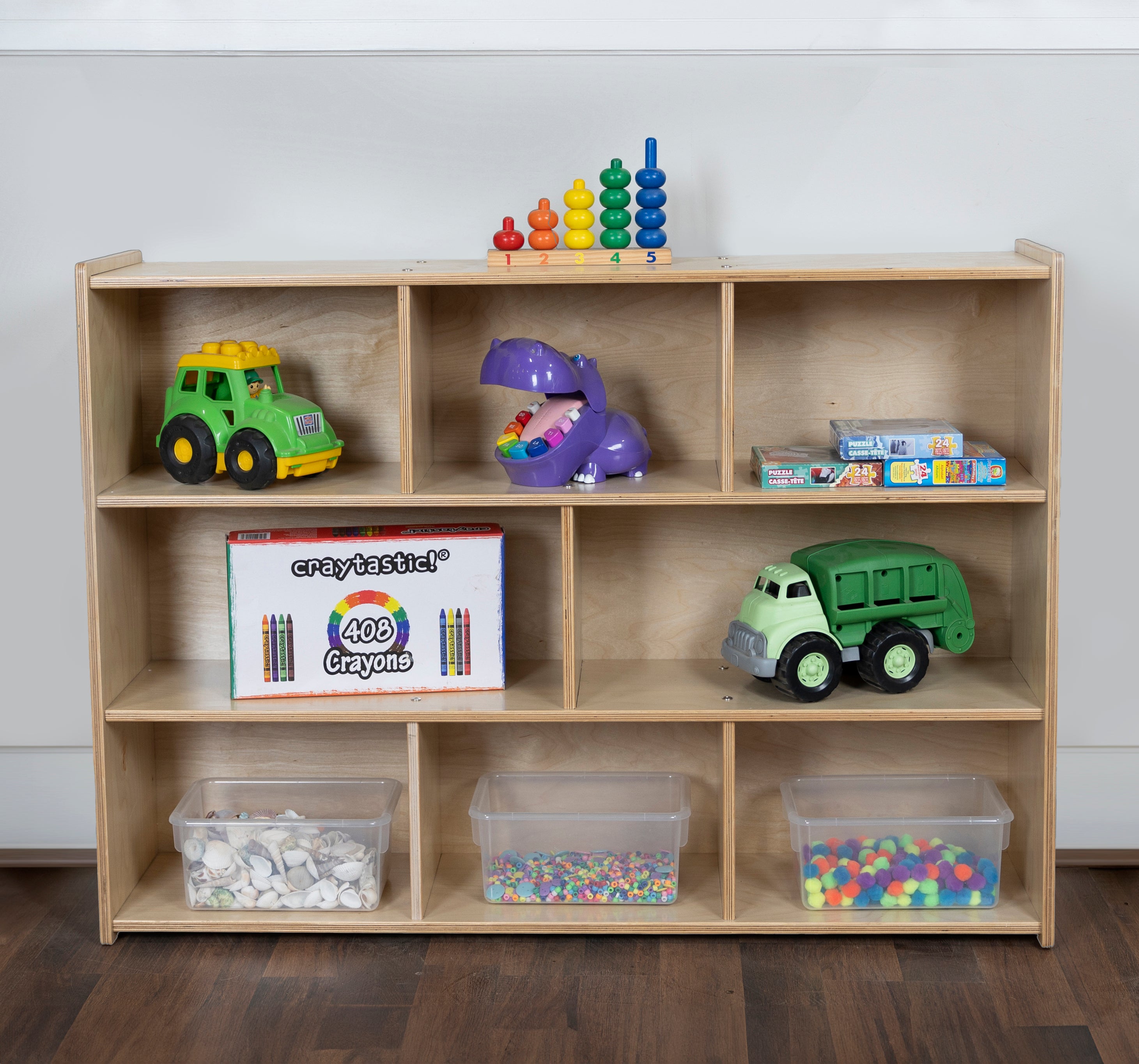 RRI Goods 8 Cubby Storage Unit- 34"H