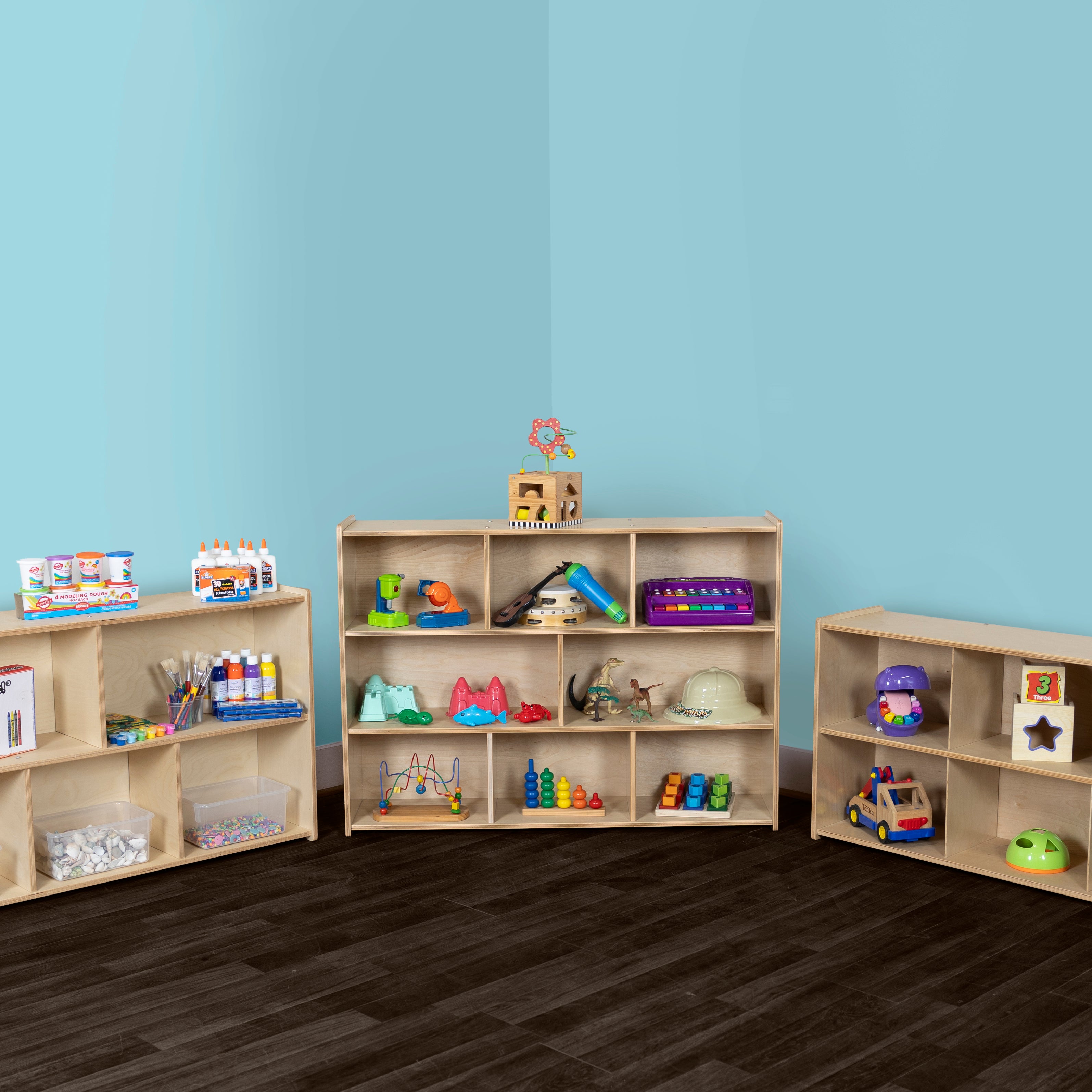 RRI Goods 8 Cubby Storage Unit- 34"H