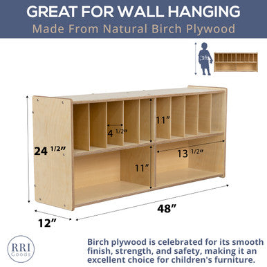 RRI Goods Diaper Storage Organizer, Wall Mount Diaper Caddy