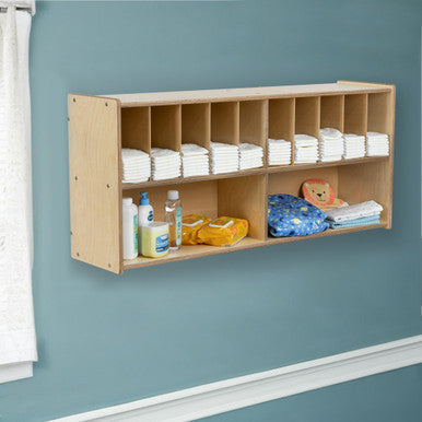 RRI Goods Diaper Storage Organizer, Wall Mount Diaper Caddy