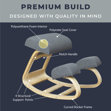 RRI Goods Ergonomic Kneeling Chair