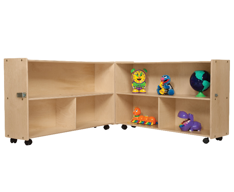 Contender Mobile Folding Versatile Storage Unit, 28¾"H