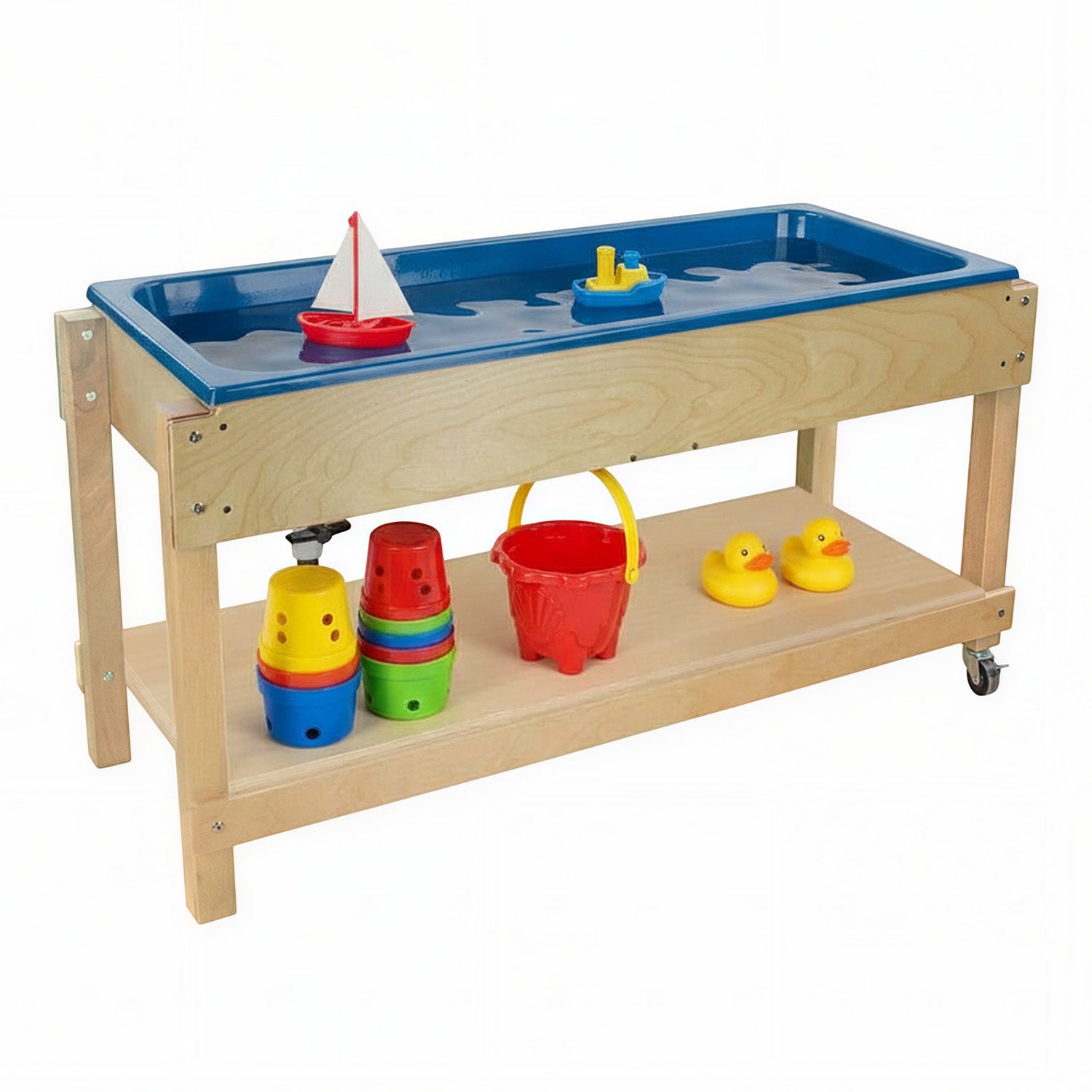Sand and Water Activity Table - Blue Indoor Sensory Table