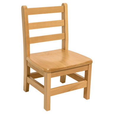 RRI Goods Ladderback Kid's Chair in Hardwood, Fully Assembled [Set of 2]