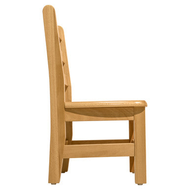 RRI Goods Ladderback Kid's Chair in Hardwood, Fully Assembled [Set of 2]