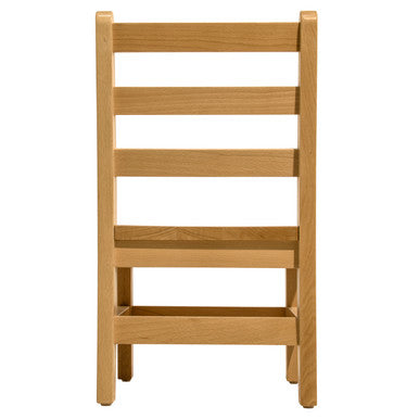 RRI Goods Ladderback Kid's Chair in Hardwood, Fully Assembled [Set of 2]