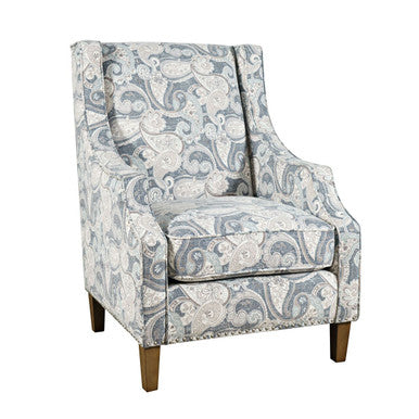 Westerly Transitional Upholstered Accent Chair with Nailhead Trim