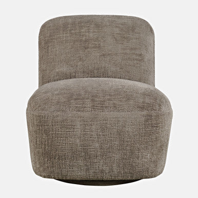 Bliss Upholstered Contemporary Casual Swivel Accent Chair