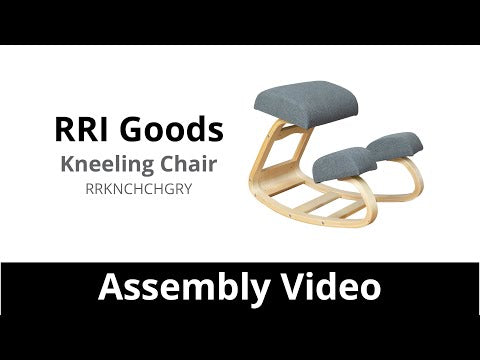 RRI Goods - Kneeling Chair Assembly Video