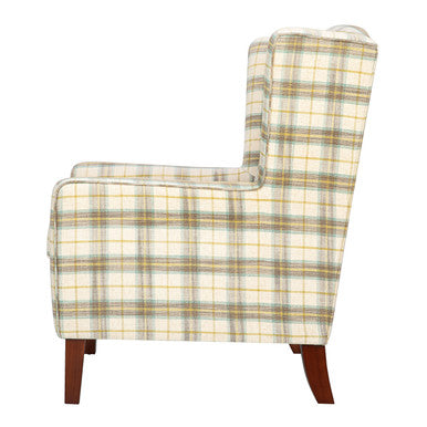 Thomas Vintage Classic Wingback Upholstered Accent Chair